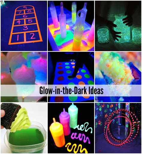 glow in the dark party games